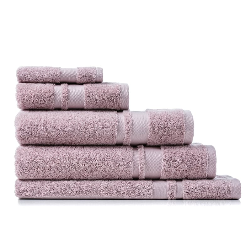 Eco Absorbent Solid Towels Rose Mist