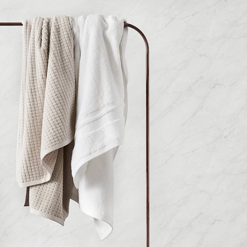 Eco Absorbent Solid Towels Rose Mist