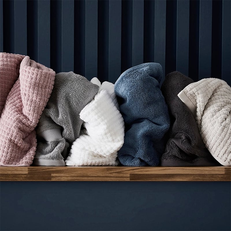 Eco Absorbent Solid Towels Rose Mist
