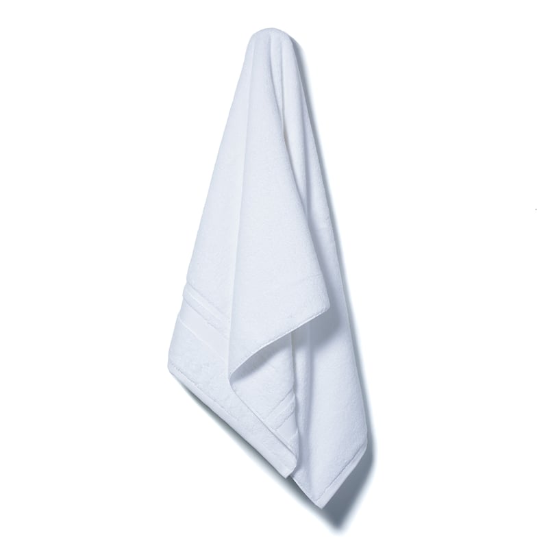 Eco Absorbent Solid Towels White