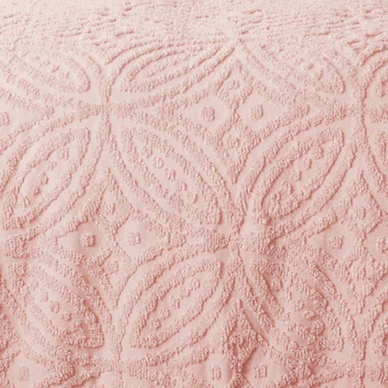 Kalia Bedspread Cushion Pink Each