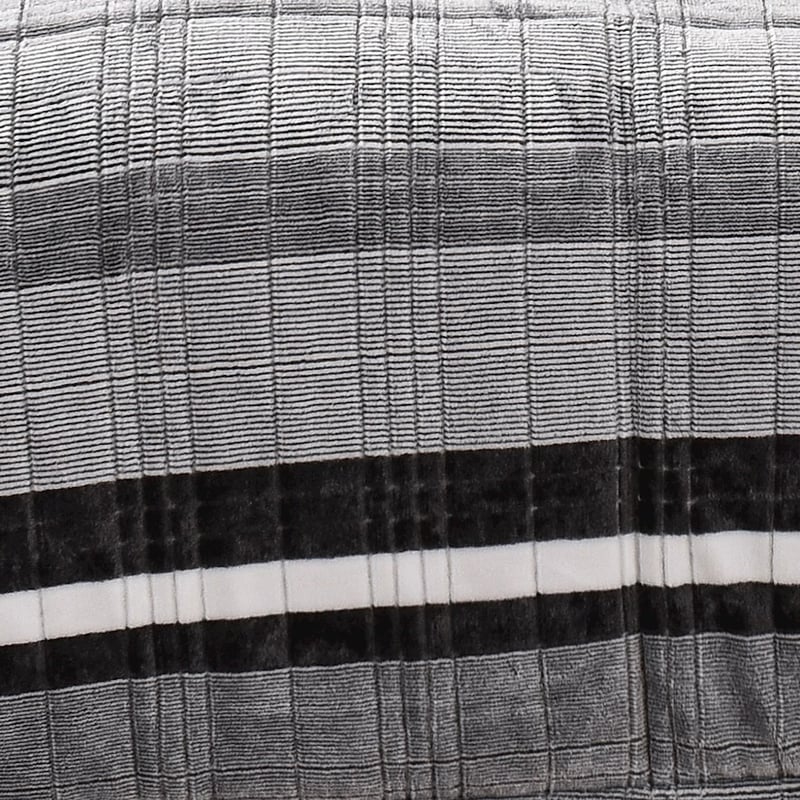 Ravenna Piece Comforter Set SB/DB Coal Comforter Set