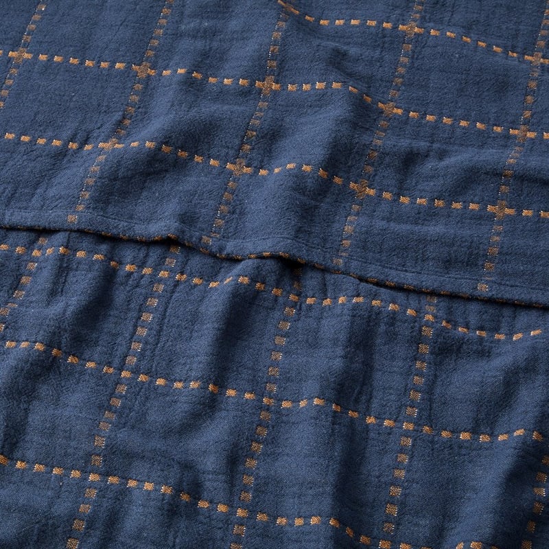 Juno Navy Blanket