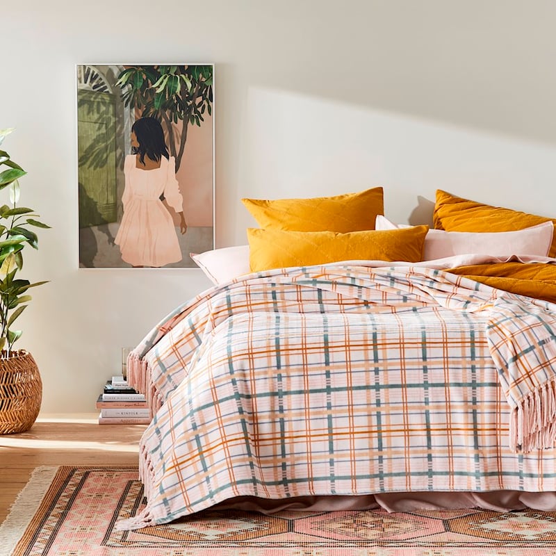 Supersoft Habitation Check Blanket 