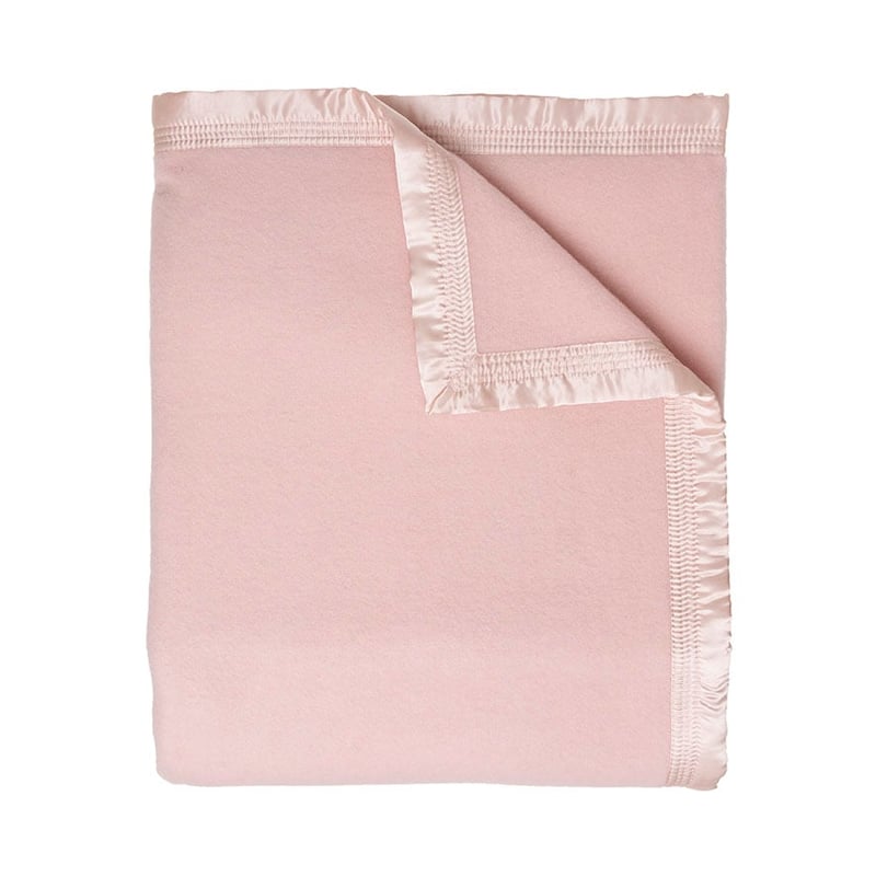 Dusty Pink Australian Wool Blanket