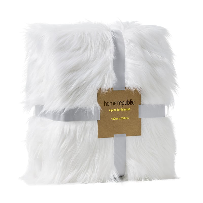 Alpine Bright White Blanket