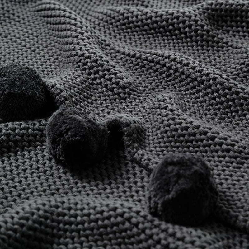 Marrakesh Blanket Coal