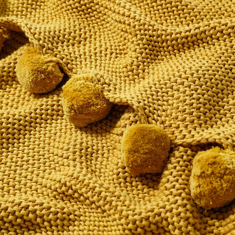 Marrakesh Blanket Mustard