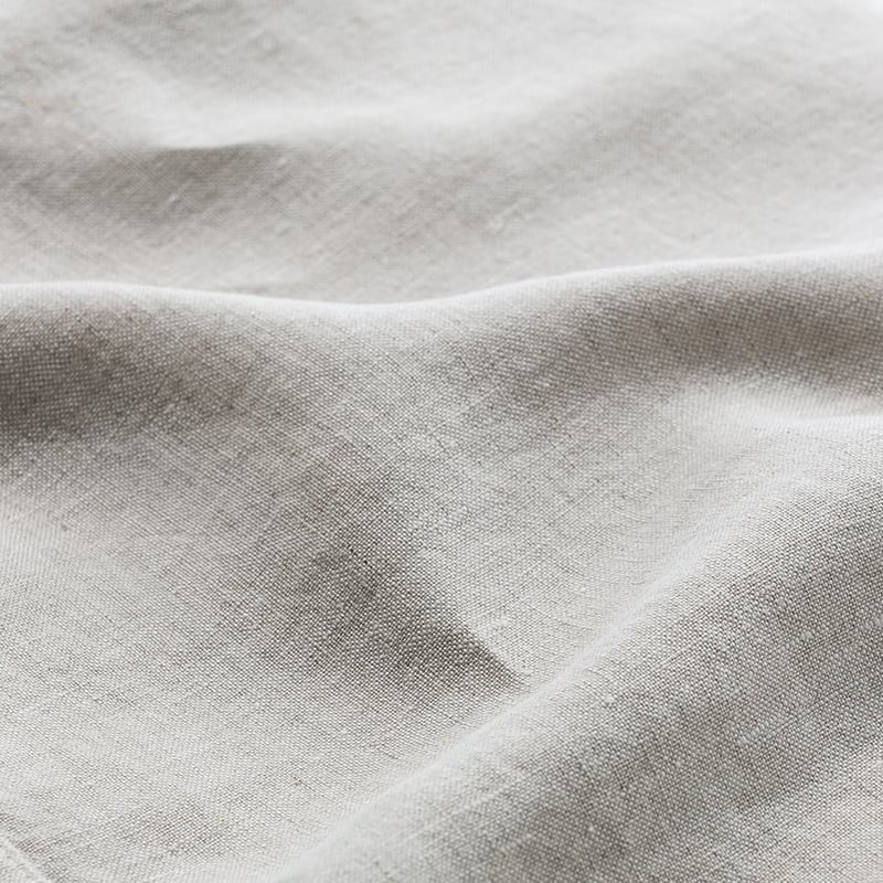 Vintage Washed Linen Blanket Natural