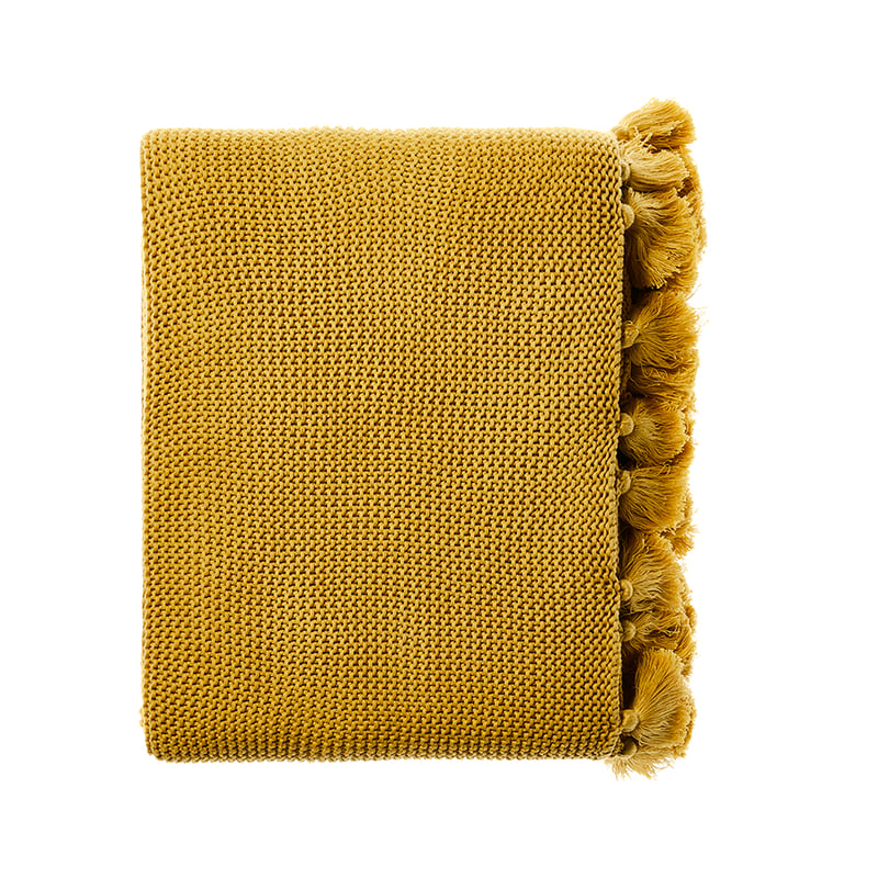 Casablanca Blanket Mustard Queen