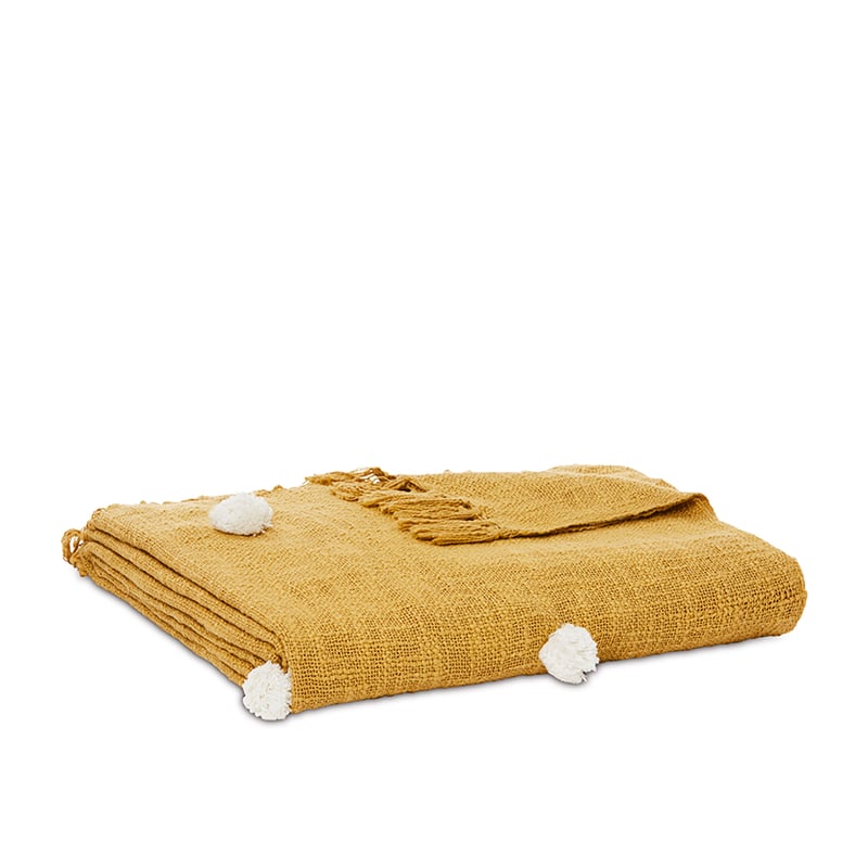 Maroka Blanket Mustard