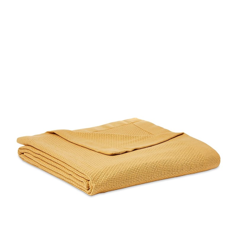 Ankara Turkish Cotton Mustard Blanket  