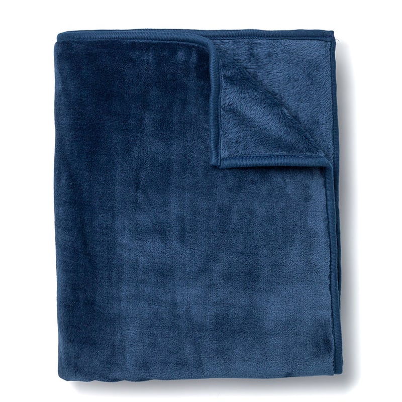 Ultra Soft Navy Blanket