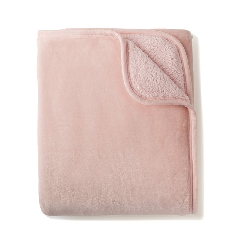 Sherpa Chalk Pink Blanket 