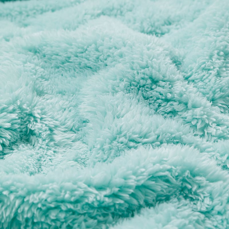 Teddy Blanket Mint 