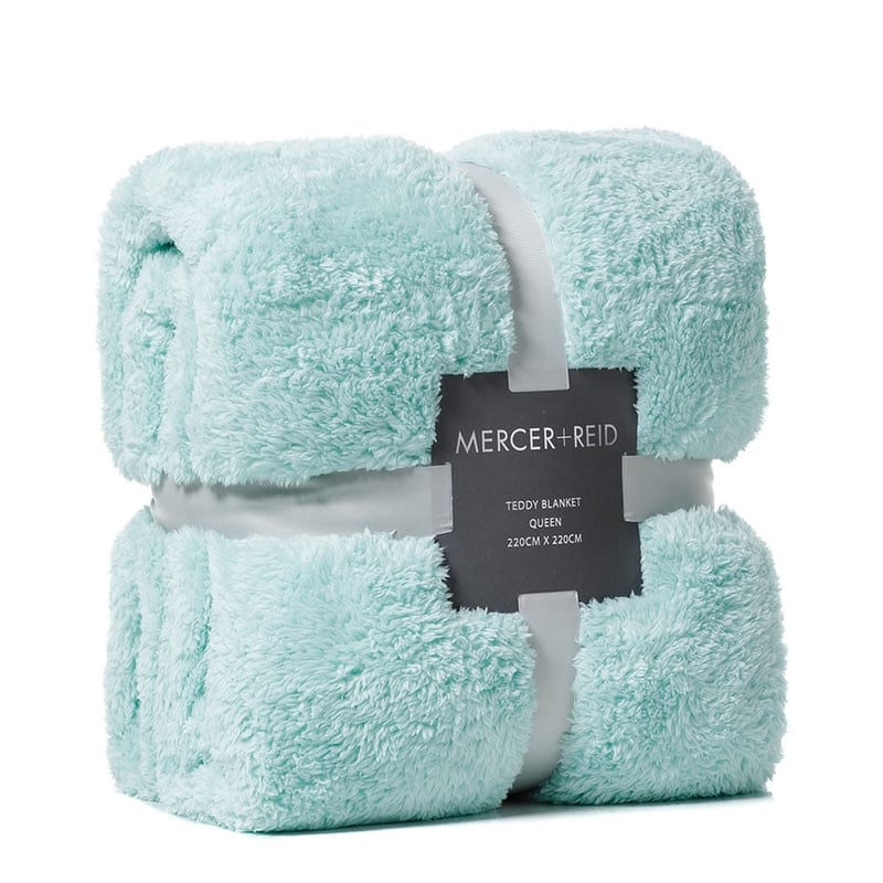 Teddy Blanket Mint 
