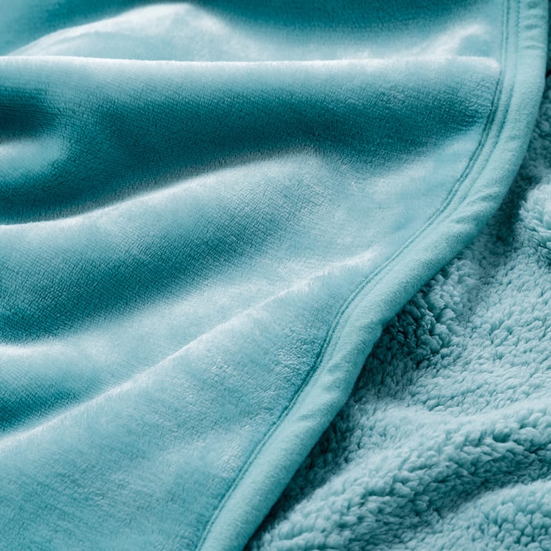 Sherpa Blanket Mist Green