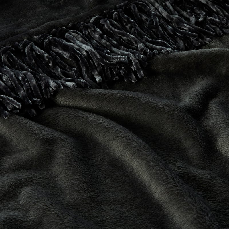 Supersoft Blanket Coal