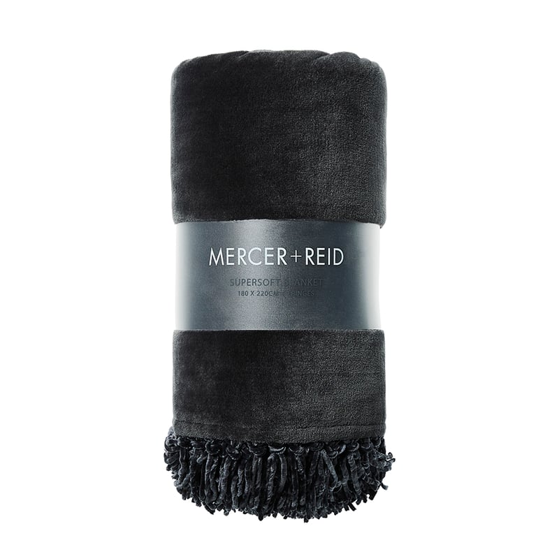 Supersoft Blanket Coal