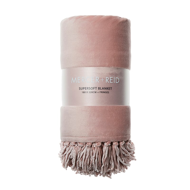 Supersoft Blanket Rose