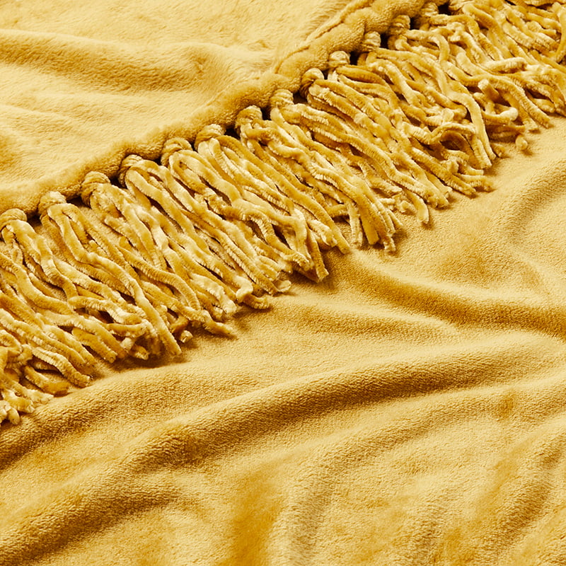 Supersoft Blanket Mustard