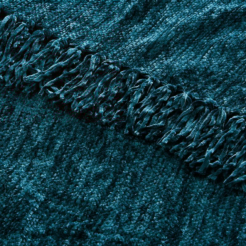 Chenille Fern Blanket