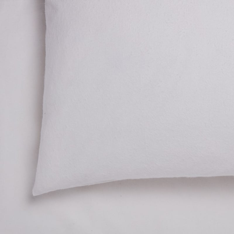 Flannelette White Sheet Set + Pillowcases