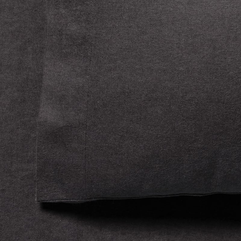 Plain Dye Flannelette Granite Sheet Set