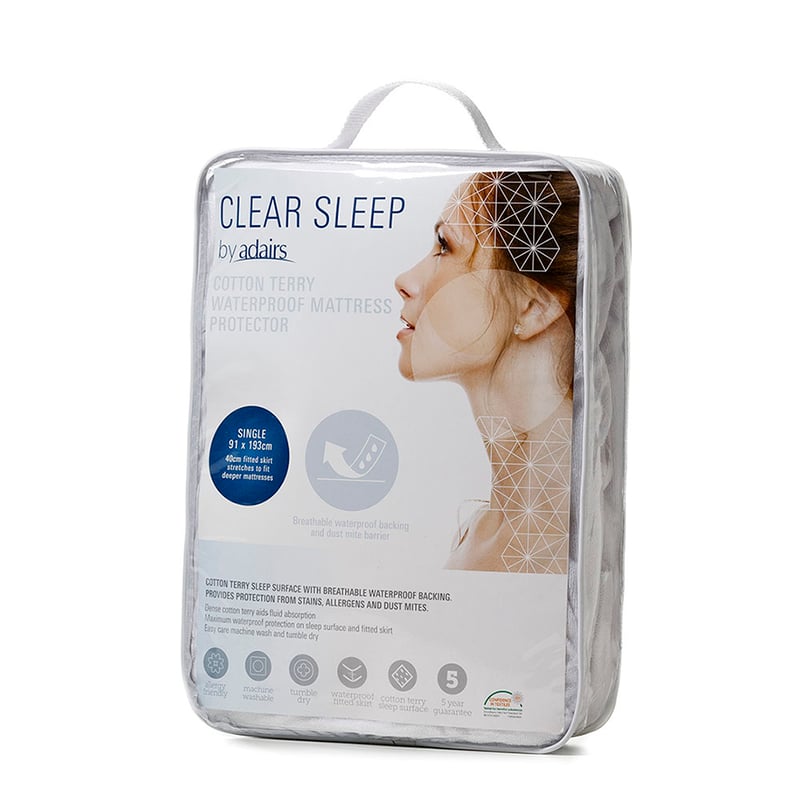 Cotton Terry Waterproof Mattress Protector