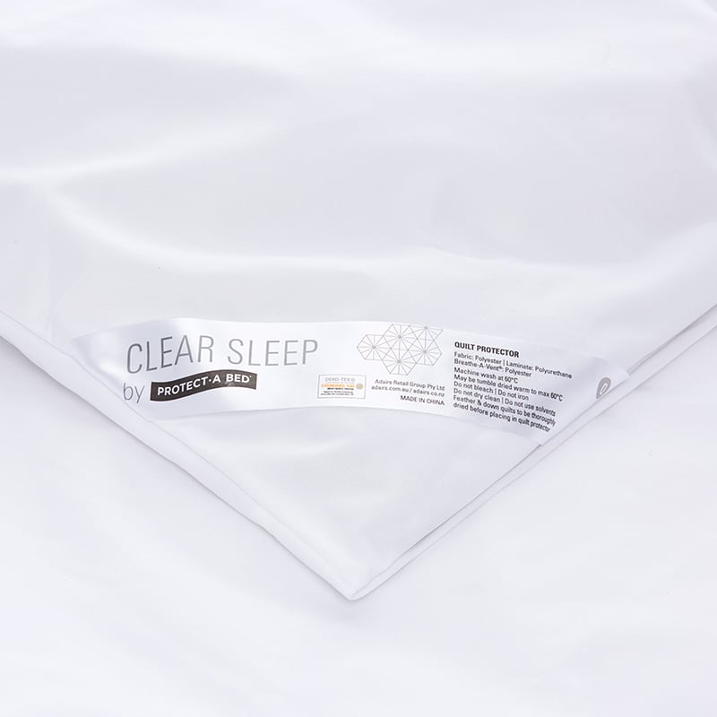 Clear Sleep Quilt Protector