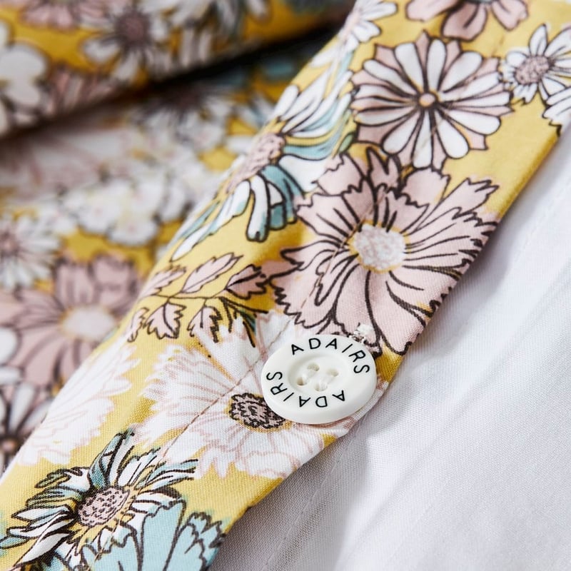 Boho Mustard Quilt Cover Set