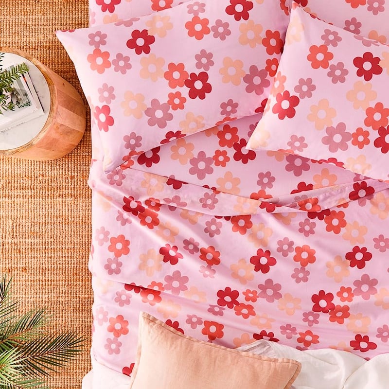 Perfect Cotton Percale Autumn Floral Sheet Set