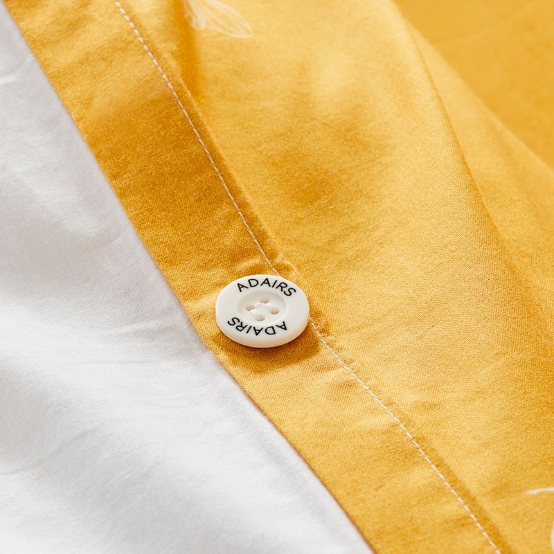 Bee Mustard Quilt Cover Set