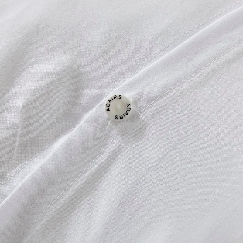 Aztec Microfibre White Quilt Cover Set