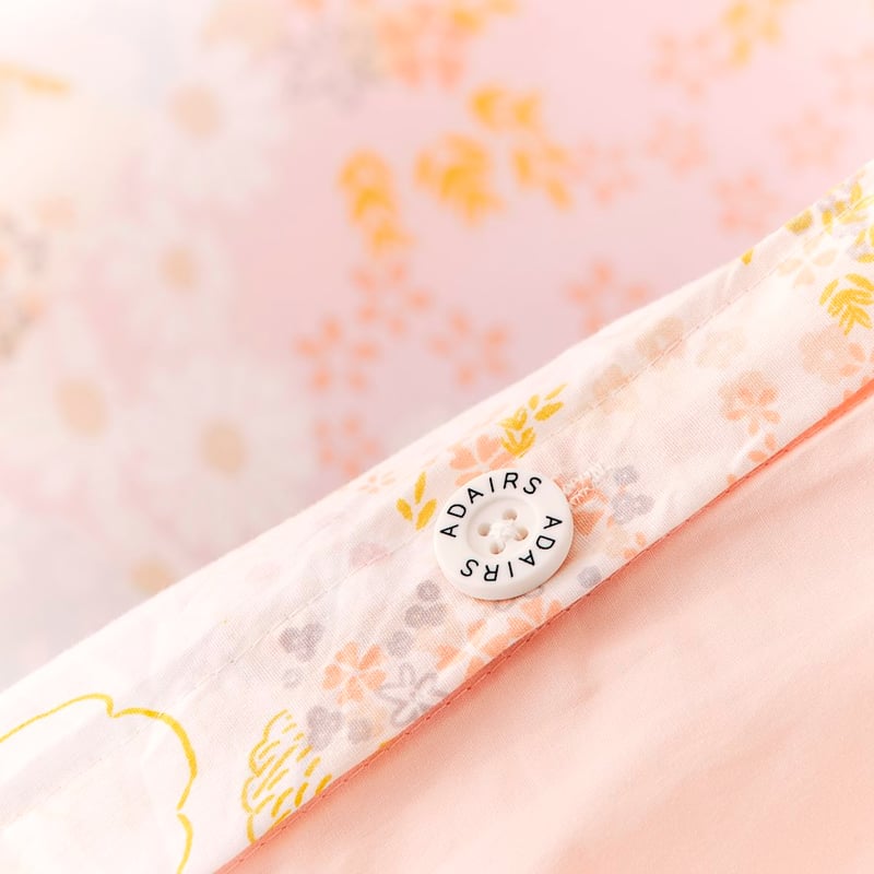 Sophia Patchwork Mustard Quilted Quilt Cover Set