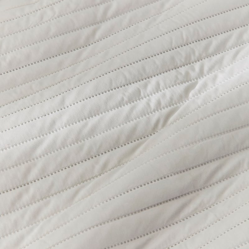 Maverick Grey Quilted Microfibre Quilt Cover Set