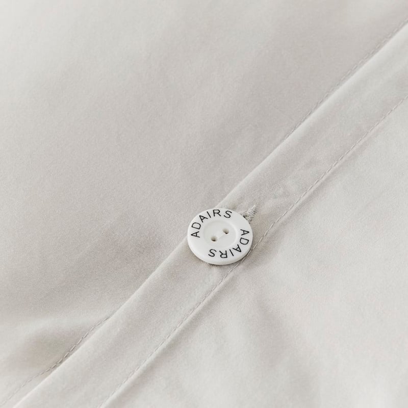 Maverick Grey Quilted Microfibre Quilt Cover Set