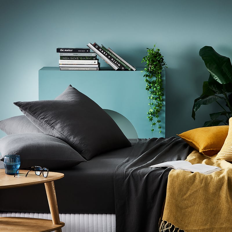 Microplush Coal Sheet Set