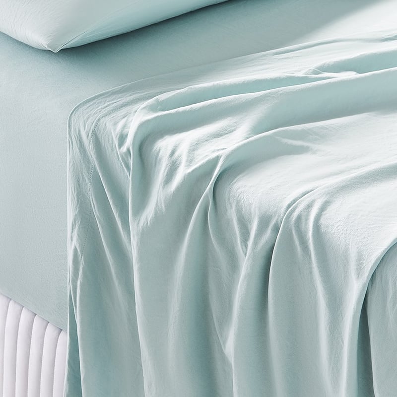 Microplush Sky Blue Sheet Set