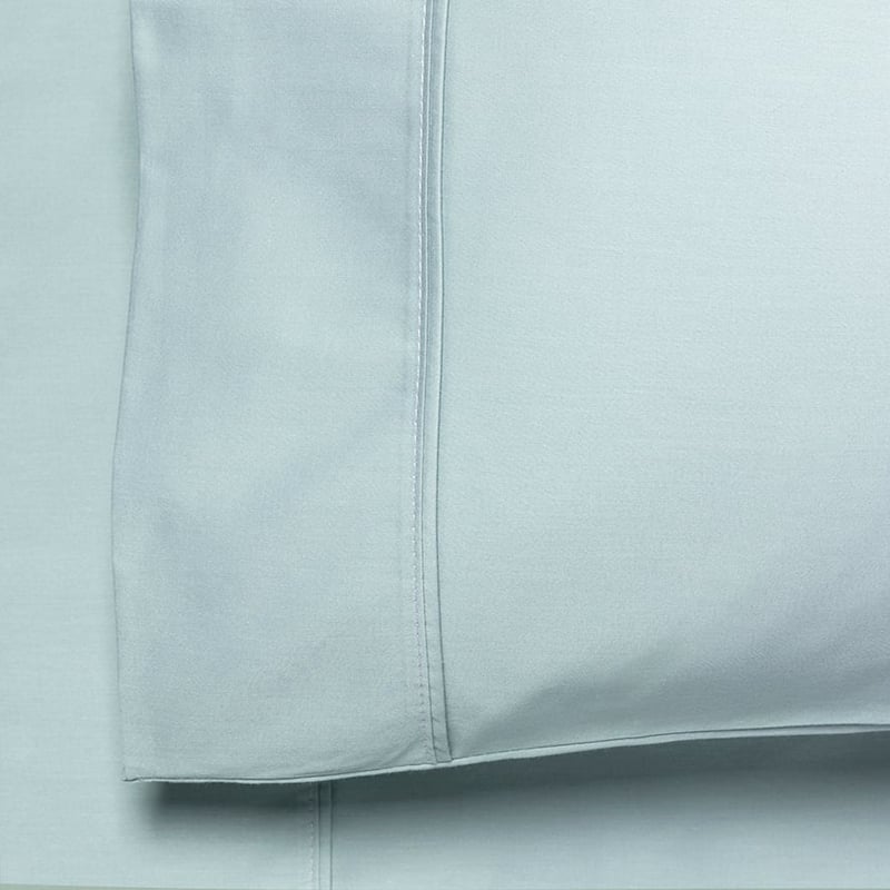 1000TC Boston Cotton Blend Sheet Set Blue Mist