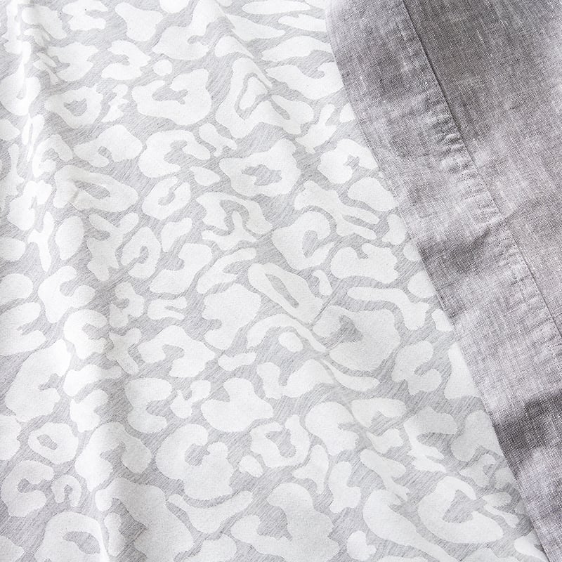 Safari Quilt Cover Set White