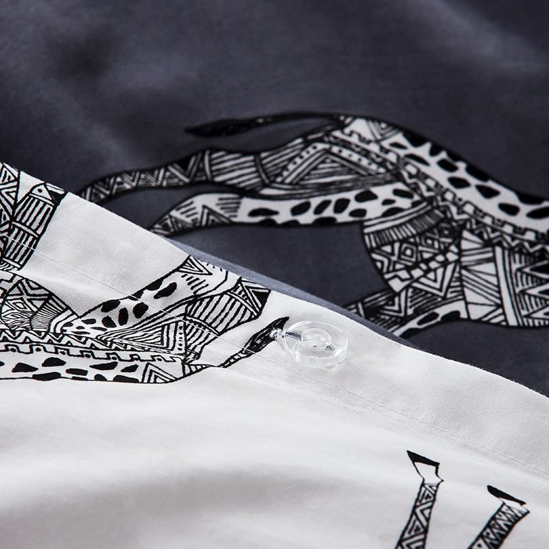 Kitoto Bedlinen Euro P/Case Navy Each