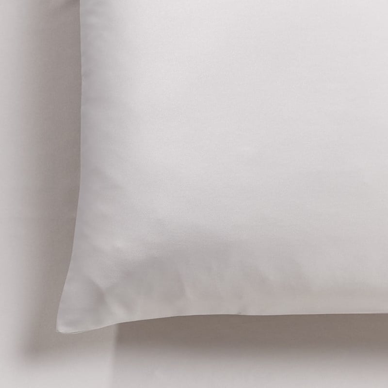 Satin Silver Standard Pillowcase 