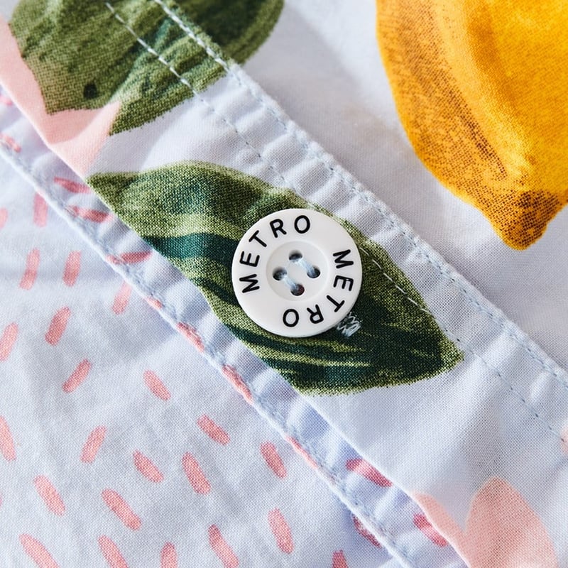 Lemons Yellow Quilt Cover Set