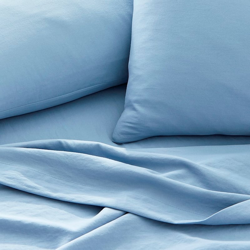 Microplush Dusty Blue Sheet Set