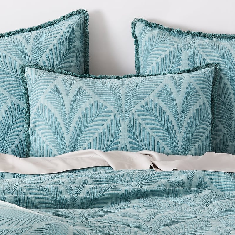 Nahla Matelasse Pine Pillowcase