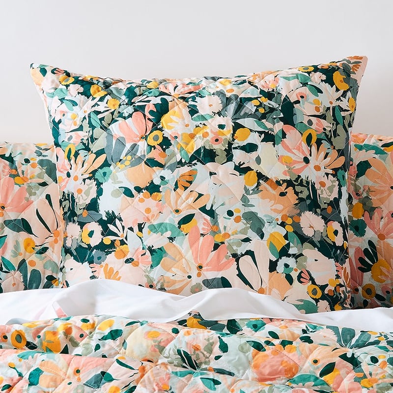Maya Quilted Multi Pillowcase