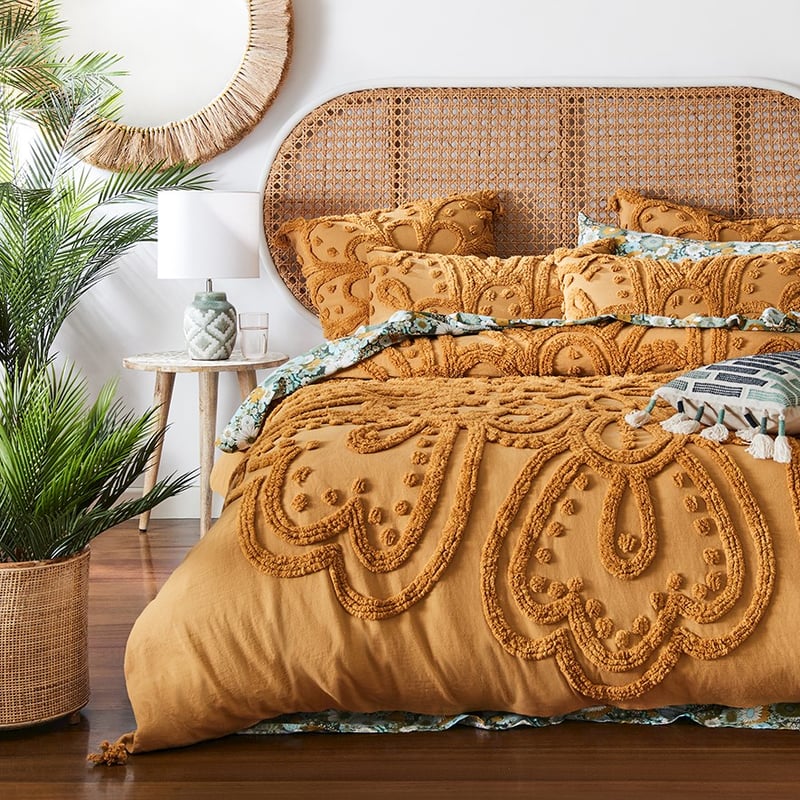 Tilly Tufted Spice Pillowcase