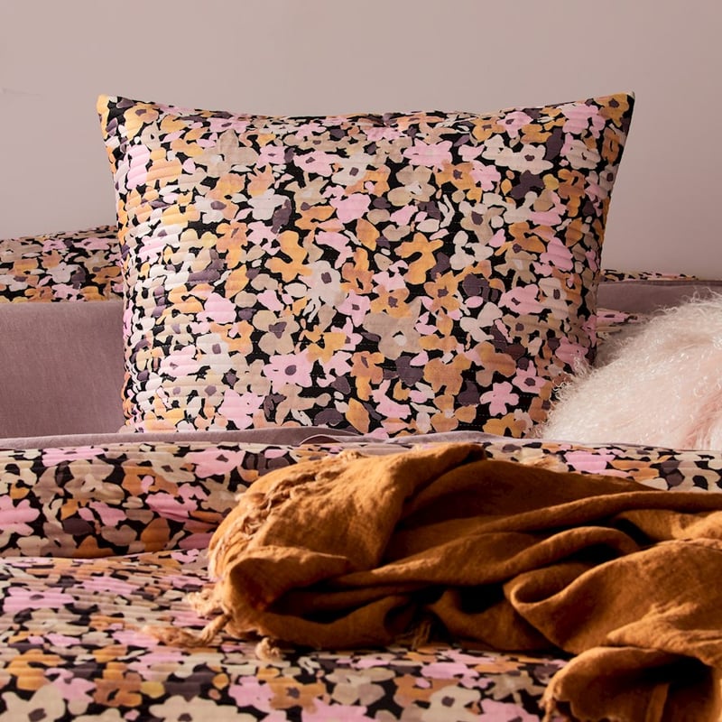 Meadow Velvet Quilted Multi Pillowcase