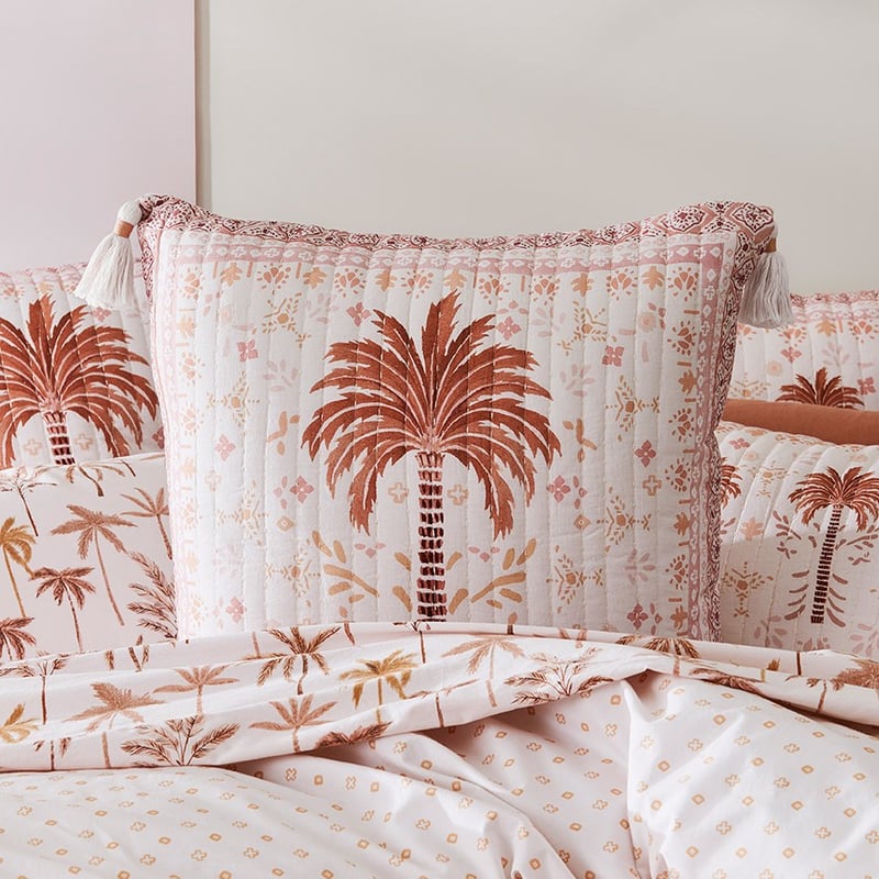 Kai Clay Quilted Pillowcase